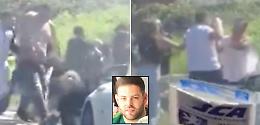 Agente municipale massacrato di botte sulla Domitiana: non convalidato l'arresto ai picchiatori 