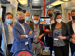 Eav, in Campania il treno del futuro: più sicurezza e connessione