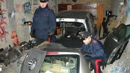 Nell'officina abusiva <br>12 motori con il numero abraso: una denuncia