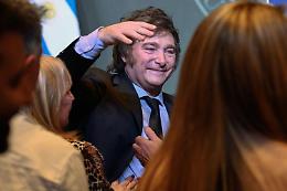 Elezioni Argentina 2023, Milei nuovo presidente: «Oggi inizia ricostruzione Paese»