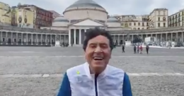 “Napoli, ti amo da sempre", la corsa di Gianni Morandi in città