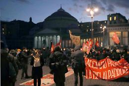 Covid, protesta al Plebiscito: gestione della pandemia ai privati