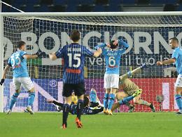 Napoli, crisi senza fine: l'Atalanta cala il poker 
