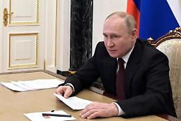 Ucraina-Russia, Putin: «Fatto il possibile per soluzione pacifica»