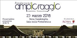 Presentazione programma 2018  Fondazione Ampioraggio con Meridonare