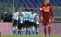 Napoli schiacciasassi, Roma annichilita: gli azzurri espugnano l'Olimpico