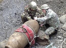 Disinnescata bomba della prima guerra mondiale