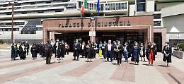 Cartabia a Napoli, flash mob magistrati onorari
