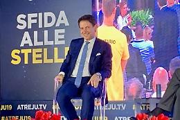 Conte ad Atreju con il figlio: «Mai avuto tessere di partito»
