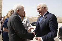 Migranti, Mattarella: «Italia e Germania sapranno collaborare»
