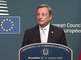 Draghi: «Tetto prezzo gas sembrava impossibile, ci siamo riusciti»