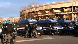 Tensione a Verona tra polizia e tifosi del Napoli: subito 36 Daspo