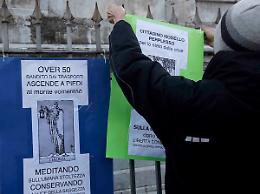 Piazza Dante, in trenta alla manifestazione no green pass