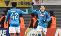 Il Napoli vince e sfiora l'impresa: esce dall'Europa League con onore