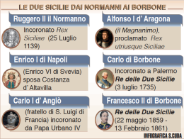 Un Regno dai Normanni ai Borbone