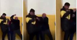 Bidello prende a schiaffi uno studente: il video è virale