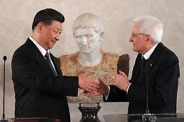 Incontro Mattarella-Xi Jinping