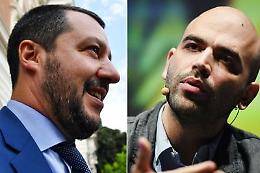 Salvini torna all'attacco di Saviano