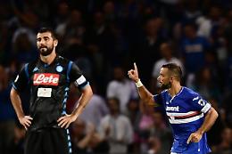 Napoli choc: la Sampdoria ne fa 3