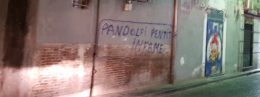 Si pente uomo dei Vastarella: minacce sui muri della Sanità