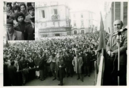 Basilicata, candidato Pd in piazza con Almirante: ecco le foto