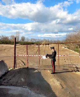 Discarica abusiva in un terreno della Regione e della Città metropolitana