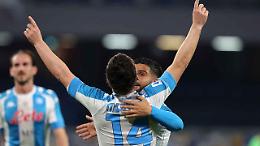 Napoli-Lazio 5-2, gli azzurri calano il pokerissimo nel posticipo del Maradona