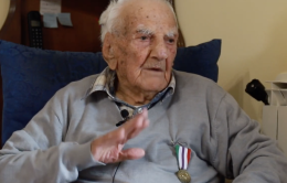 A 108 anni riceve medaglia al merito della Repubblica