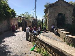 Pulizia straordinaria della Pedamentina della Gaiola