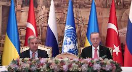 Accordo Kiev-Mosca sul grano, Erdogan: «Evitato l’incubo della fame nel mondo»