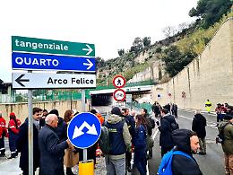 Tangenziale, inaugurato il tunnel di raccordo