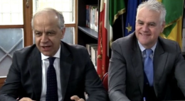 Caivano, Piantedosi e Zangrillo presentano gli interventi