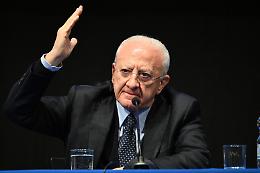 De Luca: grazie Meloni, mi rende primo antagonista del Governo
