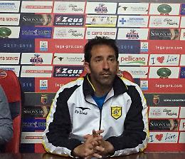 Juve Stabia, testa alla Virtus Francavilla. Caserta: «Corsa al quarto posto ancora lunga»
