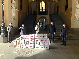 Comunità cinese dona 3.000 mascherine al Comune di Napoli