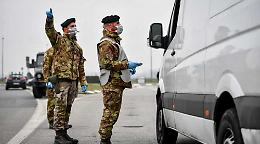 Coronavirus, militari a Napoli e a Castel Volturno