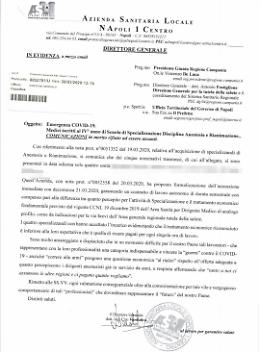 Coronavirus, specializzandi rifiutano il contratto a Napoli: «Paga troppo bassa»