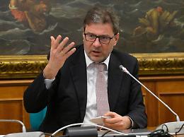 Caro energia, Giorgetti: «In arrivo decreto emergenza»