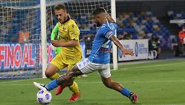 Napoli-Verona 1-1, azzurri in Europa League 