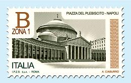 Poste, c'è anche piazza del Plebiscito per i nuovi francobolli “senza valore"