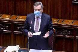 Draghi: «La ripresa sarà sostenuta ma c'è il rischio varianti»