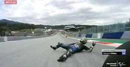 Moto GP, Oliveira trionfa in Austria. Brivido Vinales che perde i freni e si lancia dalla moto