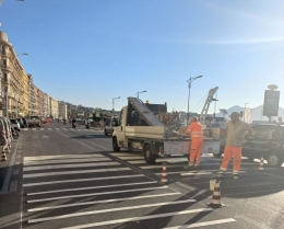 Via Caracciolo, rallentatori acustici e ottici per la sicurezza stradale