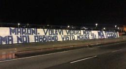 Maroni, striscione choc a Napoli: «Volevi vederci morti»