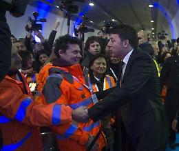 Renzi inaugura la Variante di Valico sull'A1