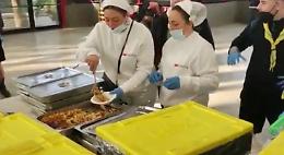 Alla Mostra d'Oltremare il pranzo solidale per i senza fissa dimora