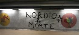 “Nordio a morte”, scritta choc nella stazione Salvator Rosa della metro