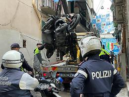 Rimossi 39 veicoli tra Monte di Dio e il Pallonetto