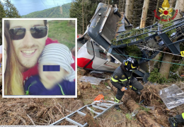 Tragedia in funivia, il piccolo Eitan salvato dall’ultimo abbraccio di papà Amit