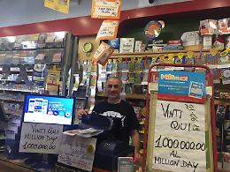 MillionDay, un milione di euro a Padula